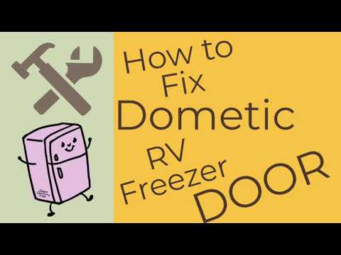 Fix Your Dometic Norcold RV Freezer Door and Save MONEY!