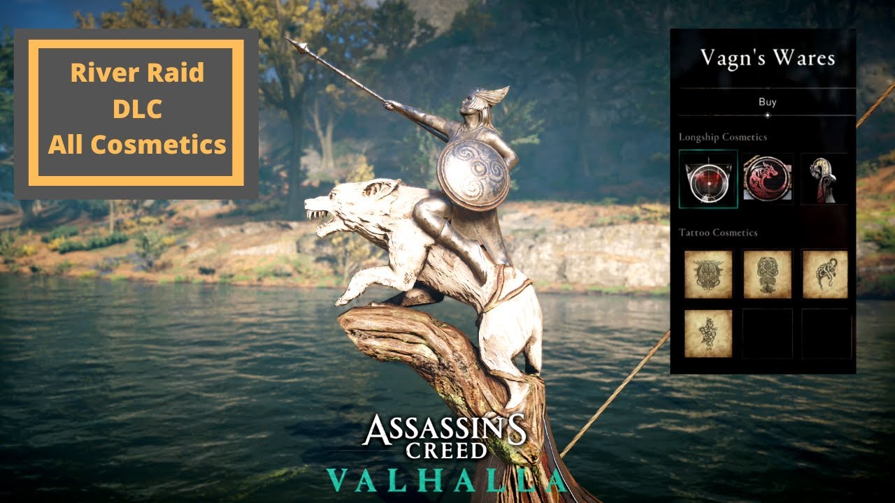 Assassins Creed Valhalla| All Vagn's Wares| River Raid Cosmetics - YouTube