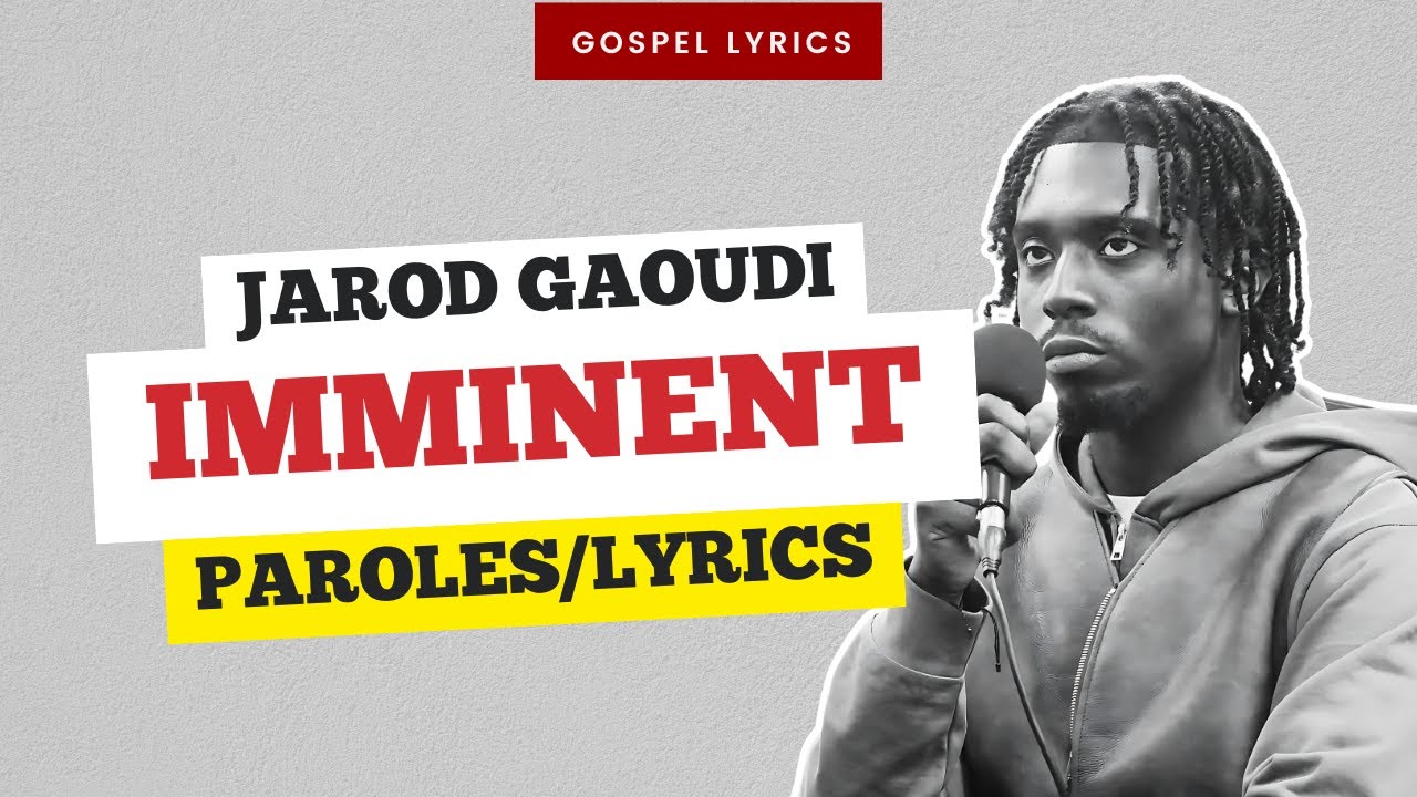 Watch Jarod Gaoudi - Imminent (Paroles) on YouTube Watch Jarod Gaoudi - Imminent (Paroles) on YouTube