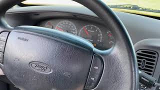 Driving A 1999 Ford F150 XLT Single Cab