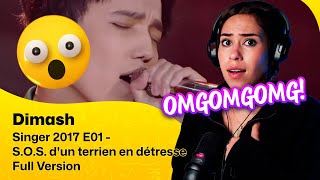 Reaction ▷  Dimash - Singer 2017 E01 - S.O.S. d'un terrien en détresse - Full Version