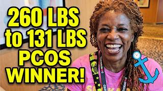 PCOS & Tirzepatide?! Sally's Story! Day 4 Downsized at Sea Glp1 Cruise