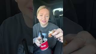Trying Wendy's ✨New✨ Cinnabon Pull Apart