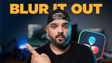 How to BLUR Your Background in Davinci Resolve 20