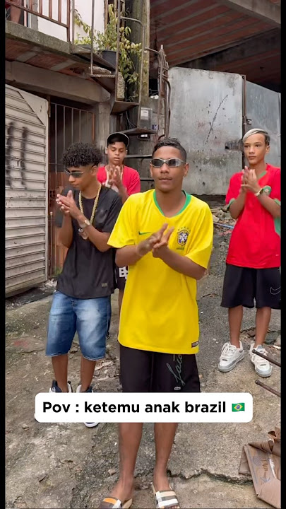 Ketemu anak brazil 🇧🇷🗿 #shorts #brazil