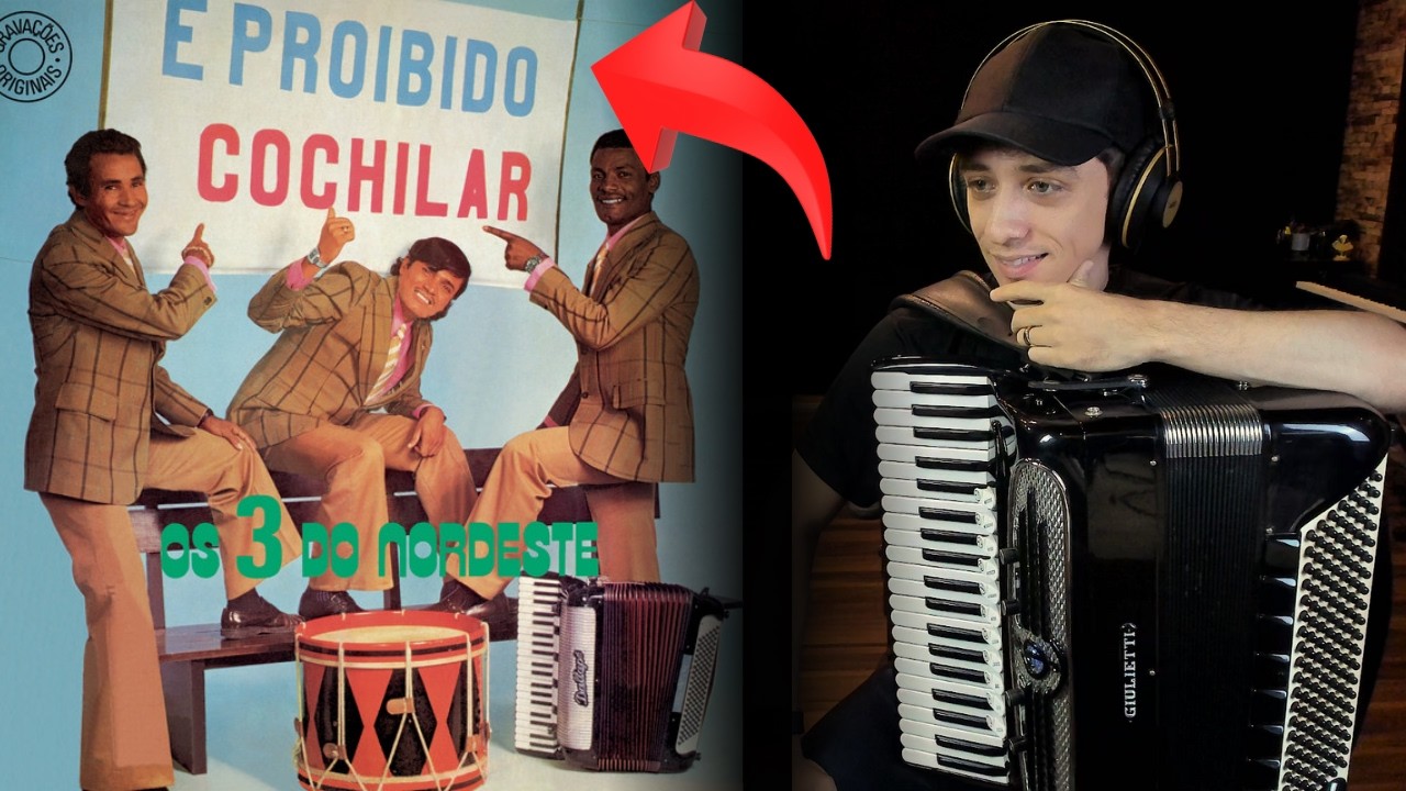 Tirando de Ouvido É PROIBIDO COCHILAR os 3 do Nordeste no Acordeon