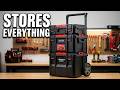 Craftsman Toolbox That Stacks and Stores Better | TradeStack Rolling Tower