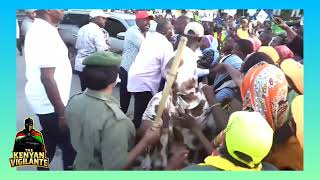 RUTO SECURITY TEAM FIGHTING!