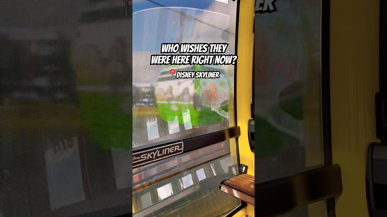 Ride the Disney Skyliner 🚡