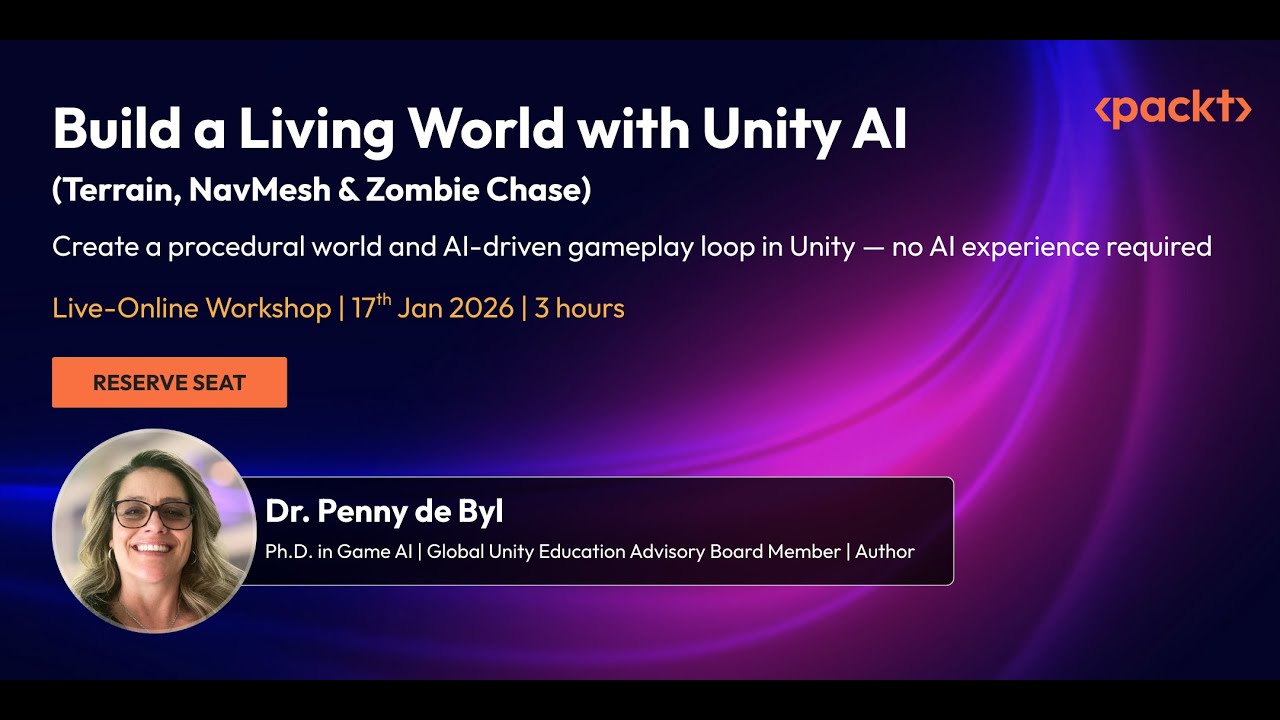 Unity AI Workshop: Build Terrain + NavMesh Zombies (Live)