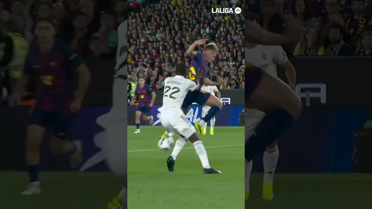 We already knew what Dani Olmo could do 😏 #shorts #fcbarcelona #olmo #LaLigaHighlights