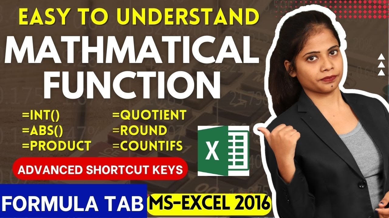 Ms Excel Math Function Mathematical Functions in MS Excel | Uses of Math Formulas | MS Excel ...