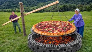 We Made The Biggest Neapolitan Pizza with Beef Carpaccio! screenshot 5