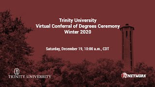 201219 Virtual Conferral of Degrees Winter 2020