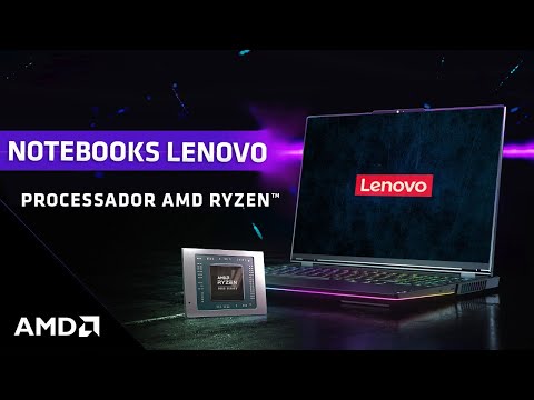 Notebooks Lenovo com processadores AMD