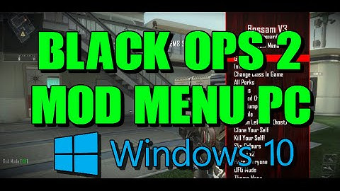 [Steam] Black Ops 2 Multiplayer Private Mod Menu PC