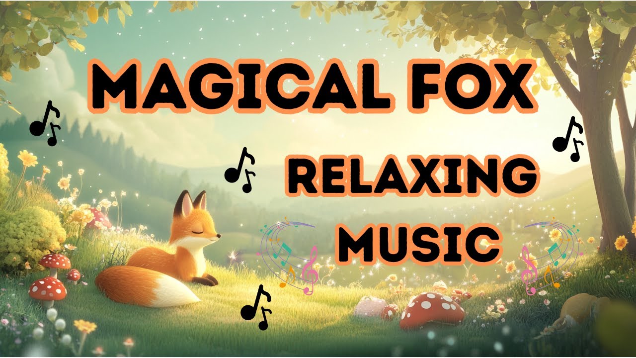 Magical Fox in a Dreamy Field | Relaxing Music for Kids' Nap Time & Calm Moments