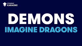 Demons in the Style of "Imagine Dragons" karaoke video with lyrics (no lead vocal) chords