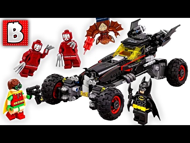 The Lego Batman Movie' Batmobile and Scuttler sets ooze