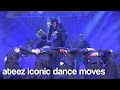 ateez iconic dance moves