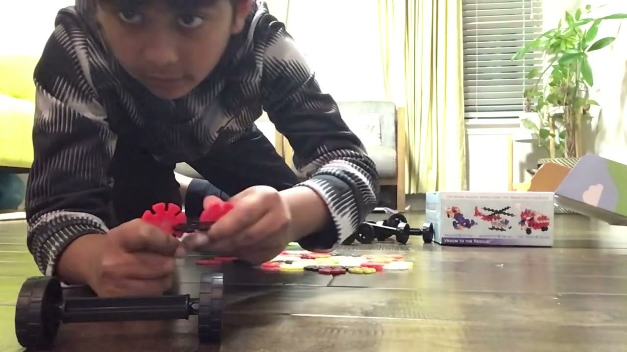 Make a bendy car using brain flakes