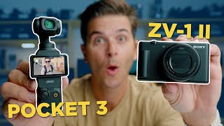 THIS CHANGED MY MIND - DJI Pocket 3 vs Sony ZV 1 MII - VLOG CAMERA BATTLE! by David Manning 185,122 views 5 months ago 13 minutes, 36 seconds