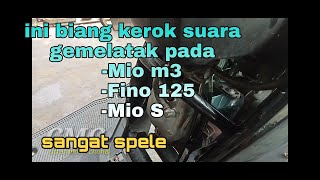 suara kasar pada Mio m3 (tips)