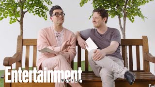 The actors reflect on their character's most romantic moments with
each other 'schitt's creek.' subscribe to ew ►►
http://bit.ly/ewsubscribe watch intervi...