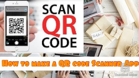 How to make a QR Code Scanner in MIT App Inventor