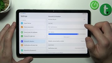 How to Change Volume Key Control of Huawei MatePad SE - Pick Function for Side Key