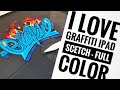 I Love Graffiti - iPad Scetch (Full Color).- Graffiti Coach