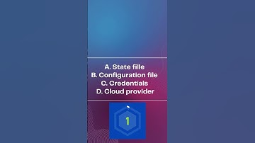 🔥#6 Terraform Associate Certificate Practice Questions  #terraformdumps #trending #shorts