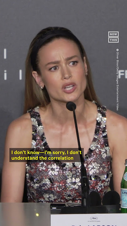 Brie Larson Asked How She Feels About Johnny Depp’s Cannes Film