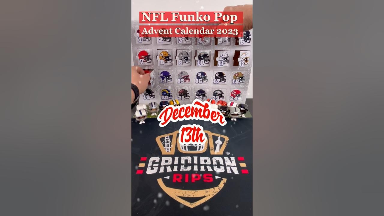DAY 13 🏈 NFL FUNKO POP Advent Calendar 🎄🎁 NFLFunkoAdvent YouTube