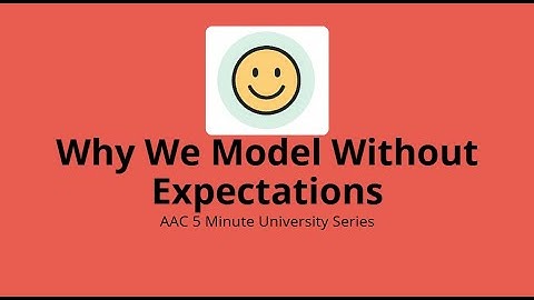 AAC: Why We Model Without Expectations