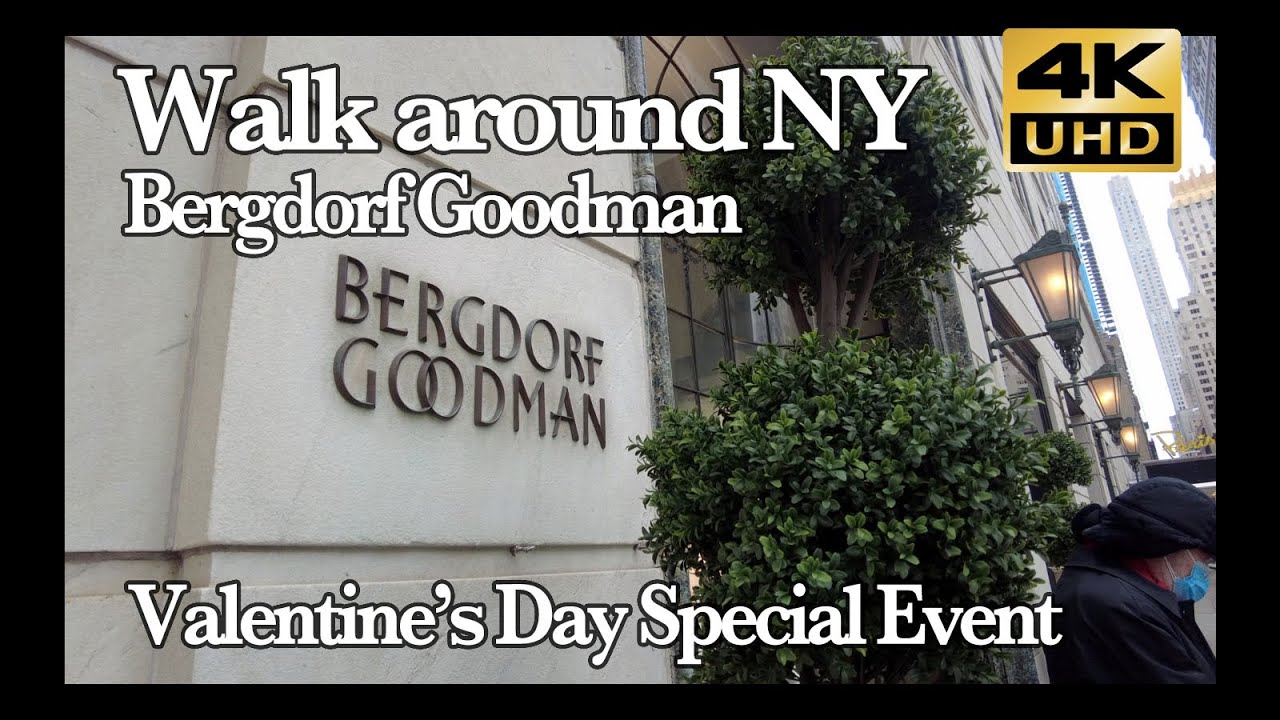 Bergdorf Goodman is a Luxury Department Store on Fifth Avenue, NYC