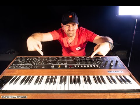 The  Prophet 5 Synthesizer In Action