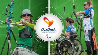 Brazil v Italy – recurve mixed team quarterfinal | Rio 2016 Paralympics