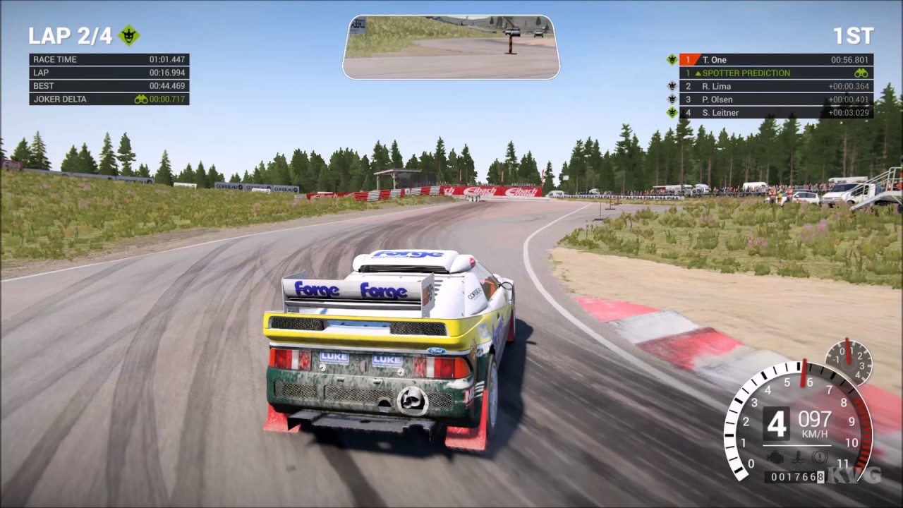 DiRT 4 - Ford RS200 Evolution - Rallycross Gameplay (PC HD) [1080p60FPS]