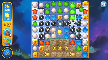 Fishdom - New Event level 3 of 3 Gameplay (iOS Android)