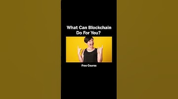 Blockchain - Everything You Need To Know  | openSAP Free Course