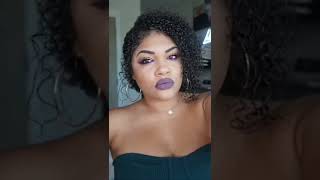 Purple Makeup | Cat Eye #shorts #makeuptutorial #makeuptransformation #beforeandafter #shortsvideo