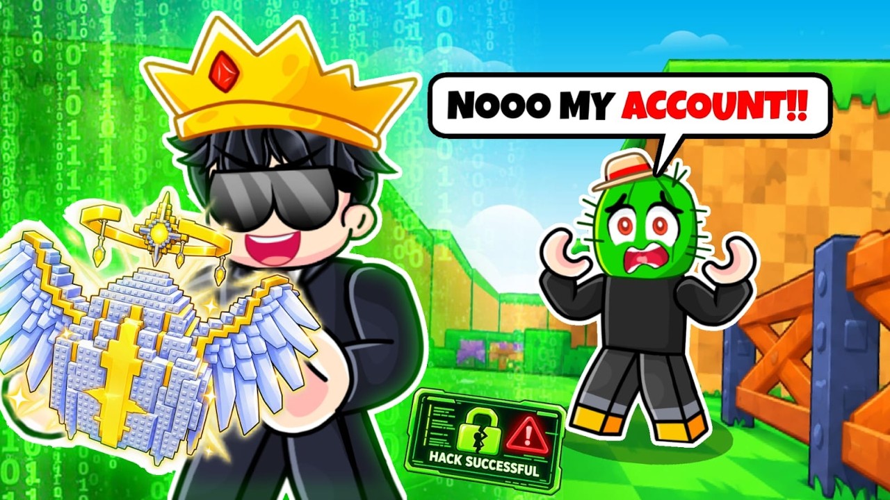 I HACKED Into MY FREINDS ACCOUNT in Steal an Egg Roblox!
