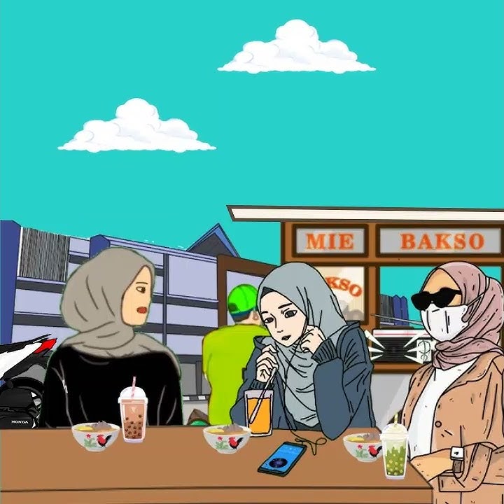 Story Wa Animasi Dangdut Koplo Terbaru Gibah Tongkrongan Hijab