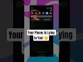 Your Phone is Lying to You!🤥 #techtips