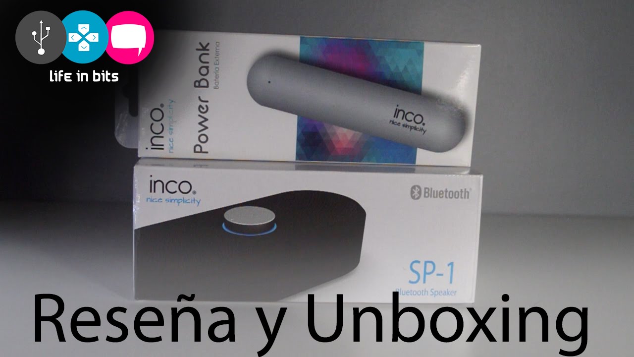 Bocina SP 1 de Inco y Powerbank reseña y unboxing - YouTube