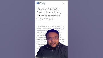 Most Expensive software bugs of all time #qualityengineering #informationtechnology #contentcreator