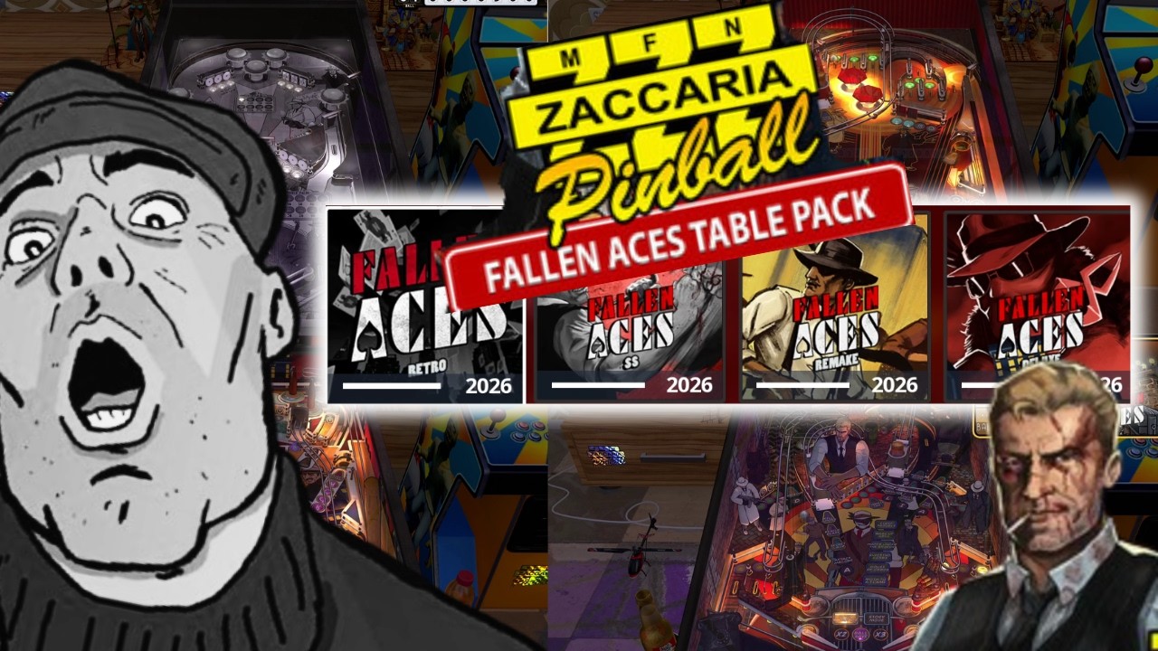 Zaccaria Pinball - Fallen Aces Table Pack (PC)