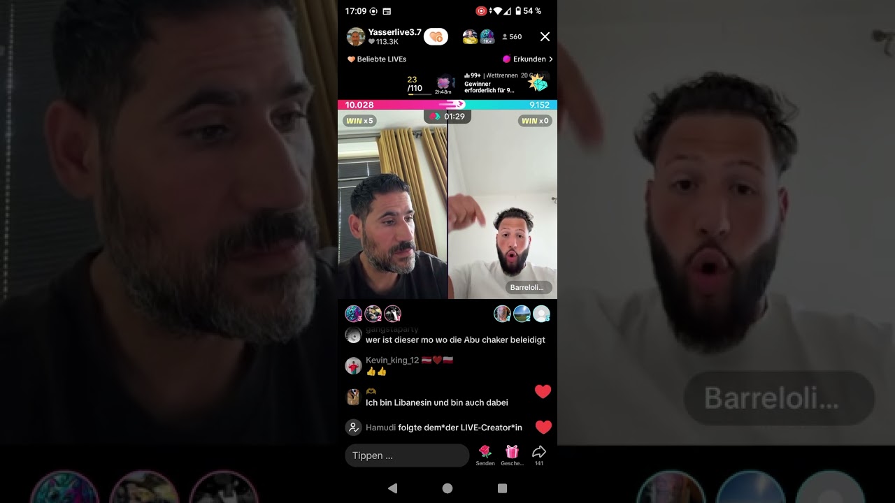 Yasser/Barrelo dreht durch💥❗❗