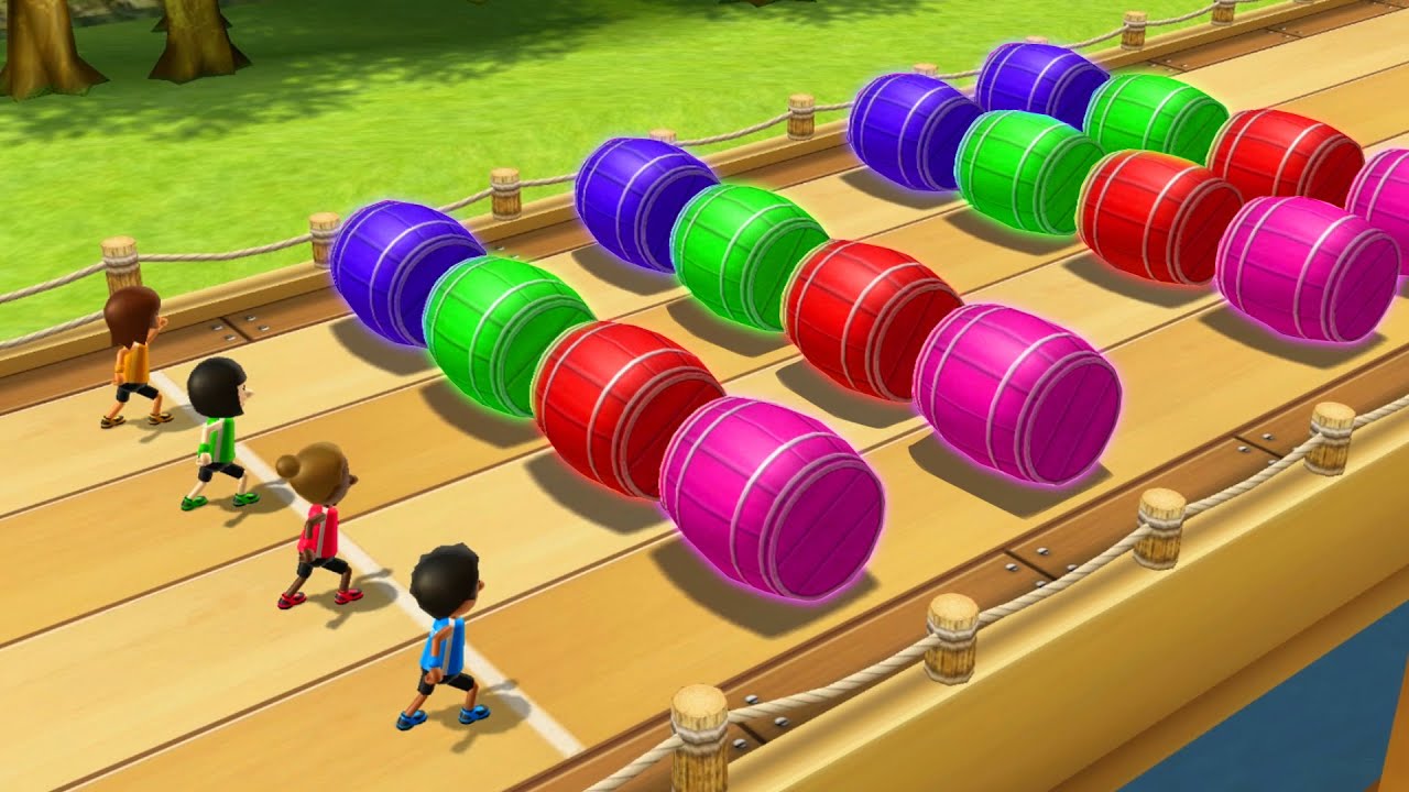 Wii Party Minigames Jinna Vs Emma Vs Marisa Vs Yoko (Master Difficulty)